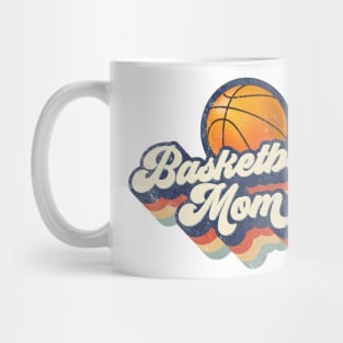 Retro Basketball Mom Mother's Day Mug